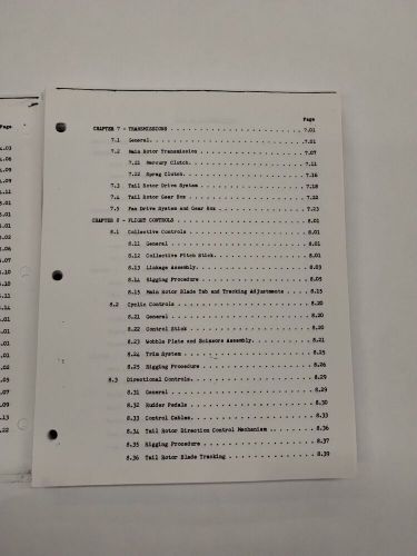 Hiller UH-12 Series "360" Helicopter Maintenance Manual-Copy, US $29.95, image 20