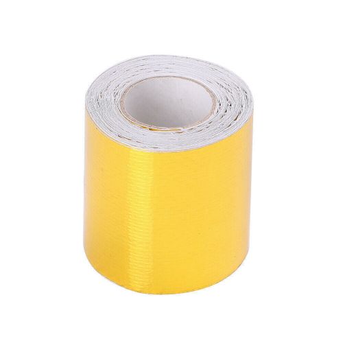 1 Roll Reflective Gold High Temperature Heat Shield Fireproof Adhesive Tapes, US $12.27, image 7