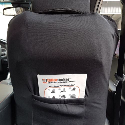 Black Gray Waterproof Canvas Front Set Car Seat Covers For Toyota 4Runner, US $52.79, image 2