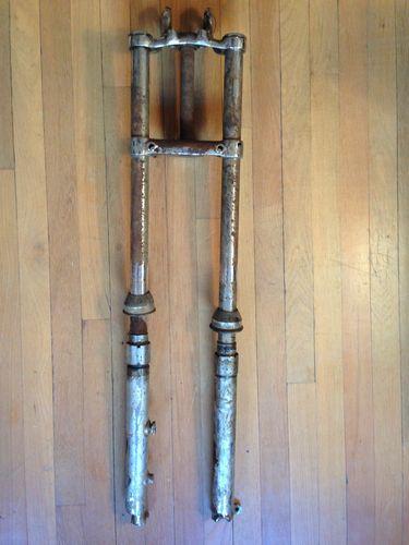 Triumph pre unit front end forks late 50s early 60s trophy t110 tr6