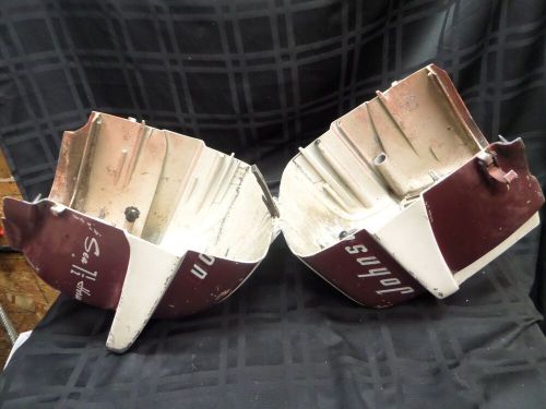 1957 JOHNSON AD-11 7.5HP COWLING SHROUD COVER HOOD 376963 OUTBOARD BOAT MOTOR, US $118.99, image 7