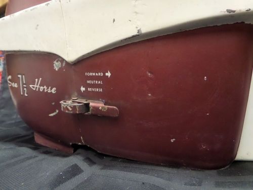 1957 JOHNSON AD-11 7.5HP COWLING SHROUD COVER HOOD 376963 OUTBOARD BOAT MOTOR, US $118.99, image 15