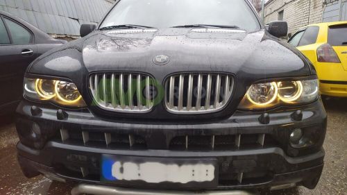 Narrow headlight eyelids for BMW X5 E53 2003-2006 ABS Matt, US $36.00, image 7