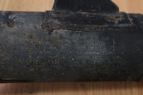 1989 HONDA XR 100 XR100 OEM Exhaust Muffler/ Silencer, US $129.00, image 12