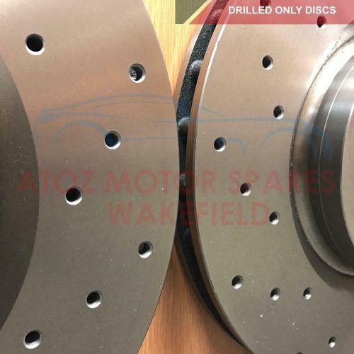 FOR BMW 130i M SPORT E81 E87 DRILLED FRONT REAR BRAKE DISCS PADS 330mm 300mm, US $, image 2