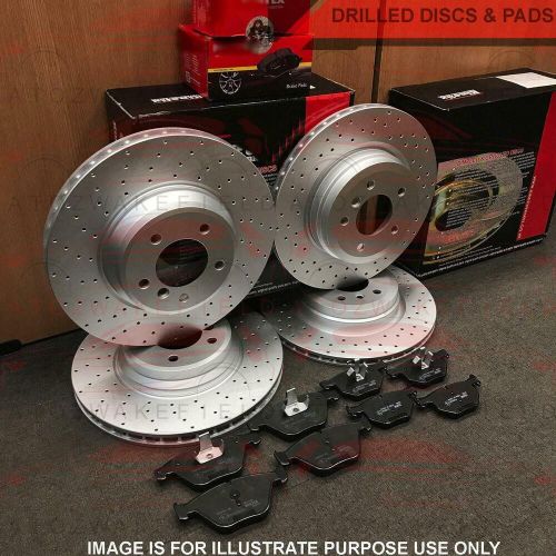 FOR BMW 130i M SPORT E81 E87 DRILLED FRONT REAR BRAKE DISCS PADS 330mm 300mm, US $, image 4