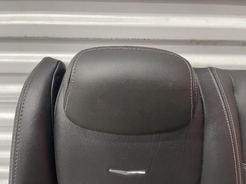 2011-2014 CADILLAC CTS COUPE REAR SEAT UPPER BACKREST CUSHION BLACK LEATHER OEM, US $229.00, image 3