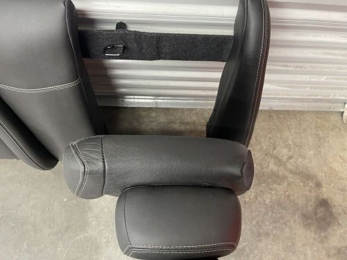 2011-2014 CADILLAC CTS COUPE REAR SEAT UPPER BACKREST CUSHION BLACK LEATHER OEM, US $229.00, image 6
