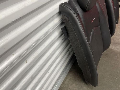 2011-2014 CADILLAC CTS COUPE REAR SEAT UPPER BACKREST CUSHION BLACK LEATHER OEM, US $229.00, image 12