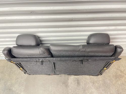 2011-2014 CADILLAC CTS COUPE REAR SEAT UPPER BACKREST CUSHION BLACK LEATHER OEM, US $229.00, image 14