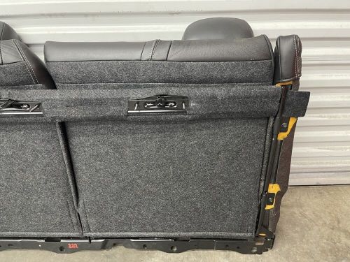 2011-2014 CADILLAC CTS COUPE REAR SEAT UPPER BACKREST CUSHION BLACK LEATHER OEM, US $229.00, image 16