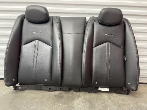 2011-2014 CADILLAC CTS COUPE REAR SEAT UPPER BACKREST CUSHION BLACK LEATHER OEM, US $229.00, image 19