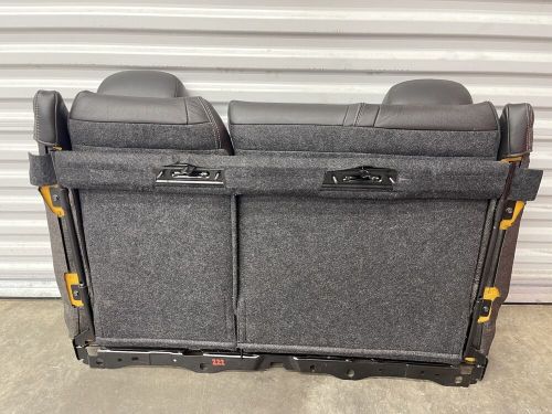 2011-2014 CADILLAC CTS COUPE REAR SEAT UPPER BACKREST CUSHION BLACK LEATHER OEM, US $229.00, image 20