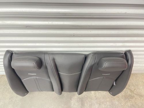 2011-2014 CADILLAC CTS COUPE REAR SEAT UPPER BACKREST CUSHION BLACK LEATHER OEM, US $229.00, image 21