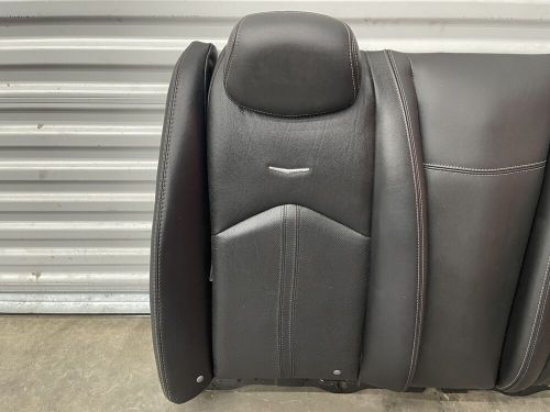 2011-2014 CADILLAC CTS COUPE REAR SEAT UPPER BACKREST CUSHION BLACK LEATHER OEM, US $229.00, image 22