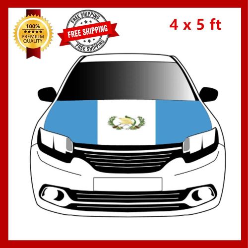 Guatemala Flag Car Hood Cover Universal Size Elastic Polyester Guatemalas 4x5 ft, US $19.99, image 4