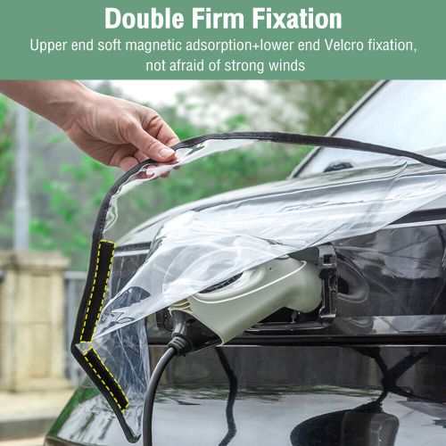 Universal Waterproof Magnetic Rain Cover For Electric Vehicle Car Charging Port, US $11.32, image 13