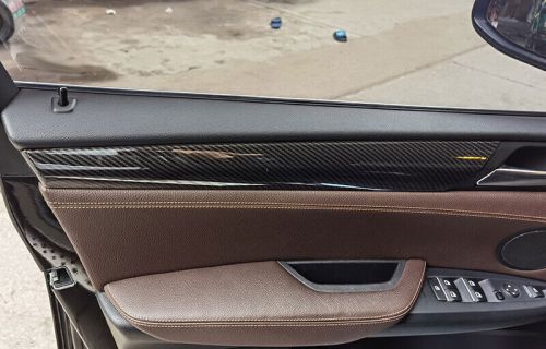 For BMW X3 F25 X4 F26 11-2017 ABS Carbon Fiber Interior Protection Trim 6X, US $293.61, image 3