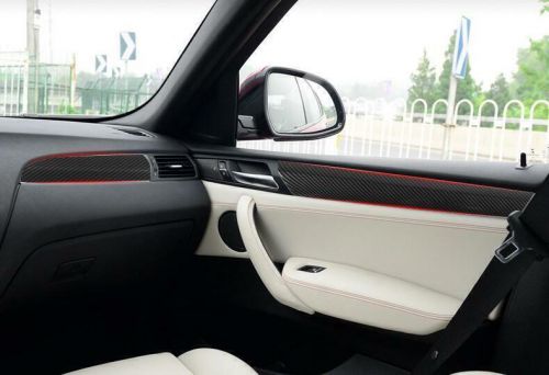 For BMW X3 F25 X4 F26 11-2017 ABS Carbon Fiber Interior Protection Trim 6X, US $293.61, image 4