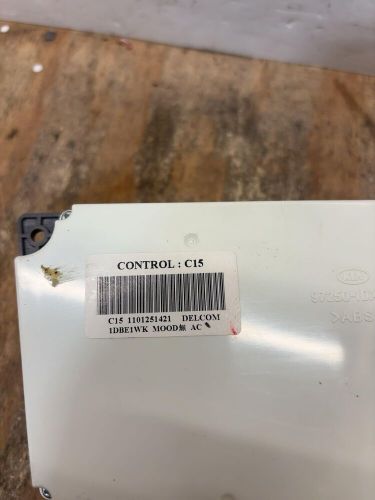 11 12 kia rondo heater a/c control a/c