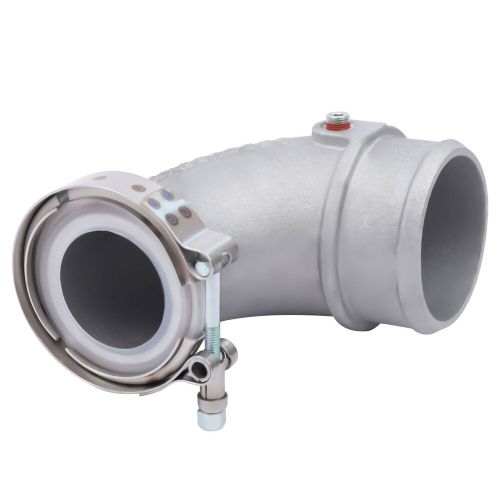 90° Air Transfer Pipe Turbo Intake Elbow Assy For Cummins Holset HX35 HX40 6BTA, US $52.51, image 3