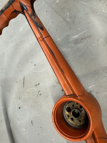 1963 Chevy Biscayne Steering Wheel Horn Chevrolet '63 OE Brookwood Parkwood Trim, US $189.93, image 3