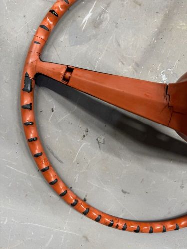 1963 Chevy Biscayne Steering Wheel Horn Chevrolet '63 OE Brookwood Parkwood Trim, US $189.93, image 8