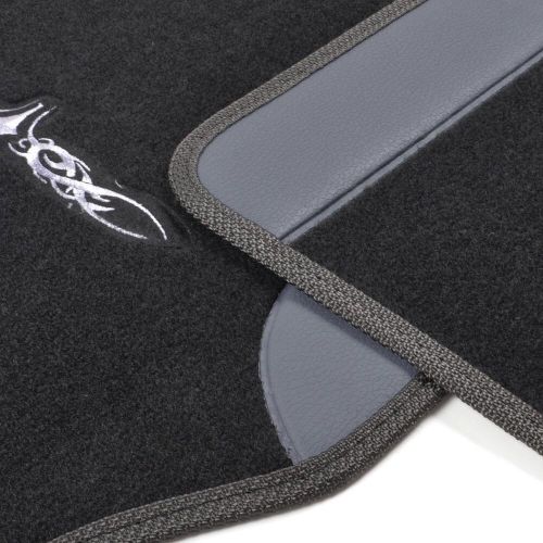 For AUDI PREMIUM GRADE GREY VELOUR CAR TRUCK SEAT COVERS VINYL MATS SET, US $64.83, image 5