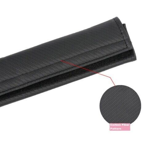 2PCS Carbon Fiber Car Auto Seat Belt Cover Shoulder Strap Pad Cushion Headrest, US $11.99, image 7