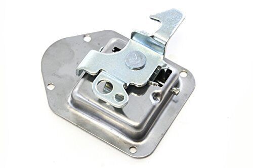 Stainless door trailer toolbox rv handle latch 4-3/8 inches x 3-1/4 inches pa...