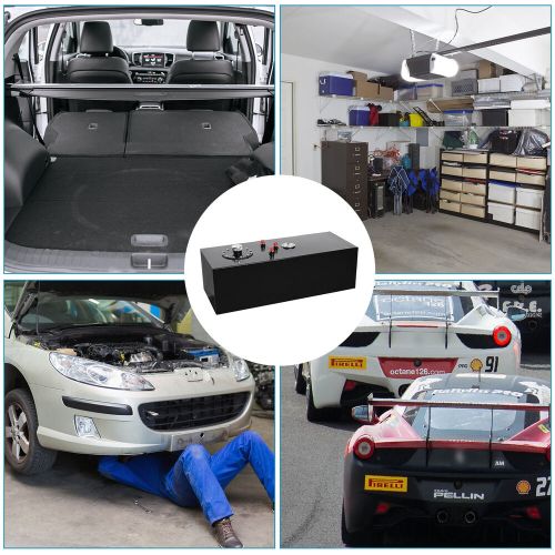 15 Gallon Race Drift Aluminum Fuel Cell Tank Level Sender Lightweight, US $98.28, image 5