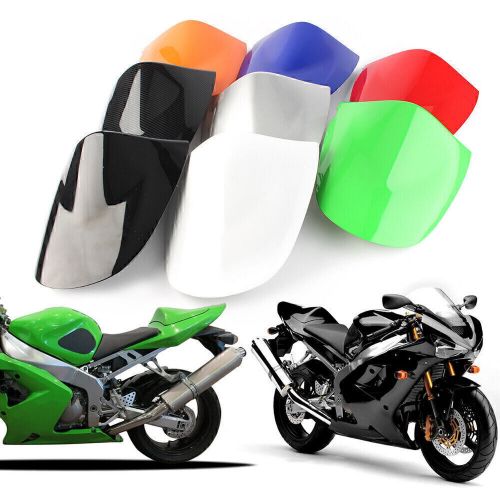 Carbon Fiber Look Rear Passenger Seat Back Cowl Fit Kawasaki ZX6R 2003-04, US $35.86, image 4