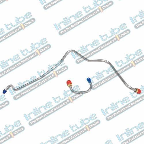 Pump to Carb Engine Lines 1973-1974 Mopar Plymouth B-Body 318 2bbl 5/16" Steel, US $42.50, image 8