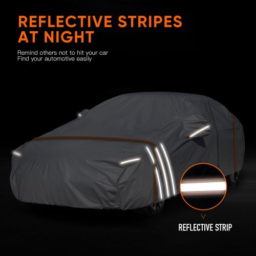 XL Full Car Cover Outdoor Waterproof All Weather Protection Anti-UV Dust Outdoor, US $41.99, image 12