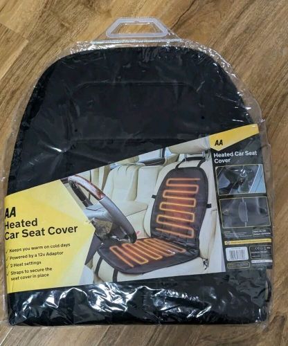 AA Heated Car Seat Cover 12V Black Universal Pad Thermal Warmer, US $, image 2