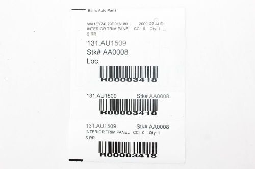 2006-2015 AUDI Q7 REAR RIGHT DRIVER DOOR STEP SILL PANEL OEM 4L0853794, US $29.00, image 12