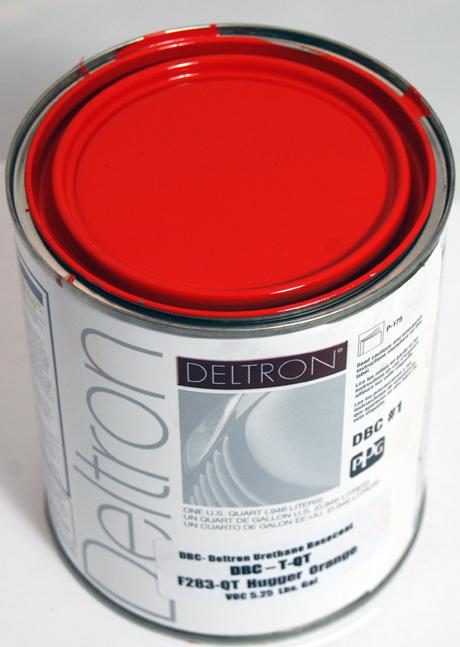 Ppg dbc deltron basecoat hugger orange quart auto paint
