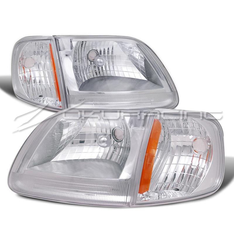 1997-2003 FORD F150/EXPEDITION HEADLIGHTS+CORNER SIGNAL LAMPS SET, US $80.99, image 1