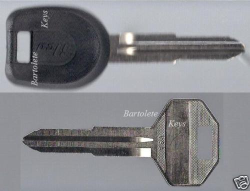 Transponder key blank fits 2001 2002 01 02 03 04 05 06 mitsubishi diamante *