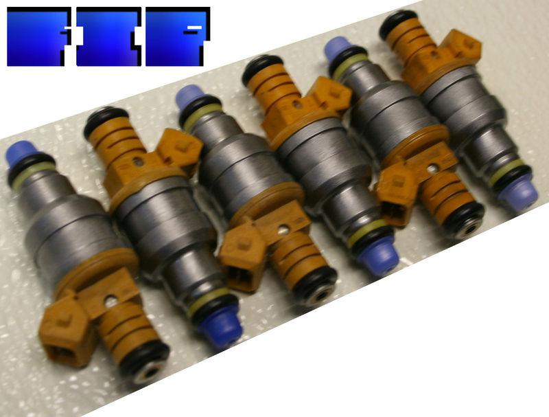 Set of 6 oem replacement fuel injectors. many applications!!!!