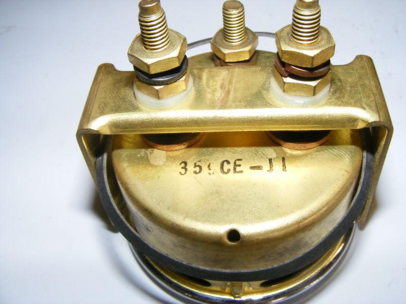 STEWART WARNER AMP AMPERES BATTERY GAUGE GREEN LINE NOS NEW GREENLINE , US $79.99, image 6