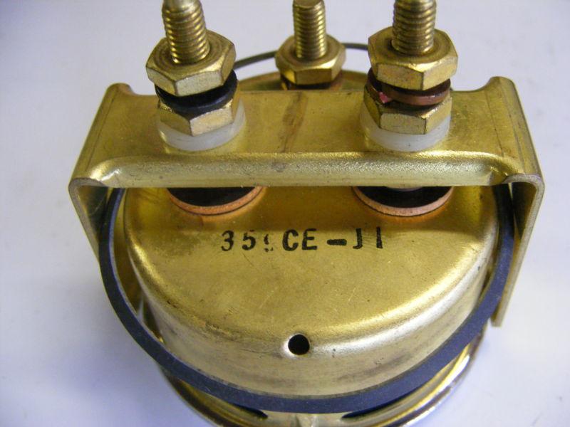 STEWART WARNER AMP AMPERES BATTERY GAUGE GREEN LINE NOS NEW GREENLINE , US $79.99, image 7