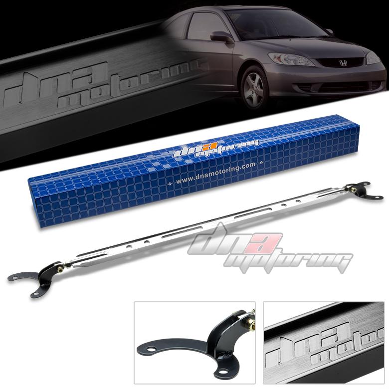 Buy 0105 HONDA CIVIC/ACURA RSX DNA SILVER 40MM ALUMINUM REAR UPPER