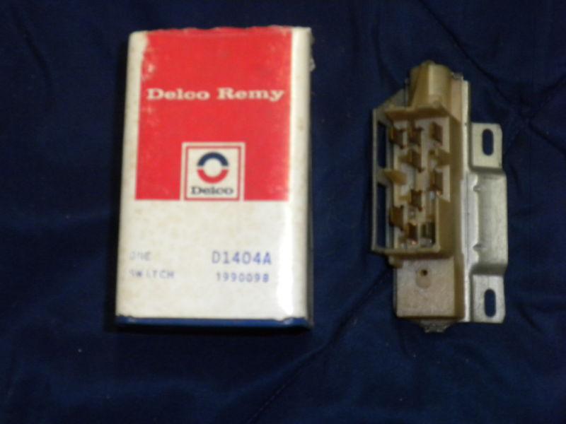 Nos delco remy 1990098 1969 - 1975 chevrolet ignition switch new in box