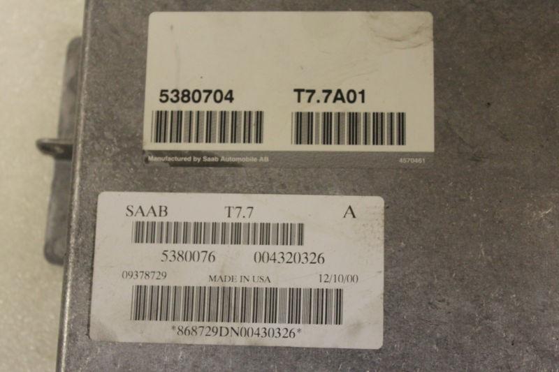 99 SAAB 9-5 Engine Computer Unit, US $62.00, image 2