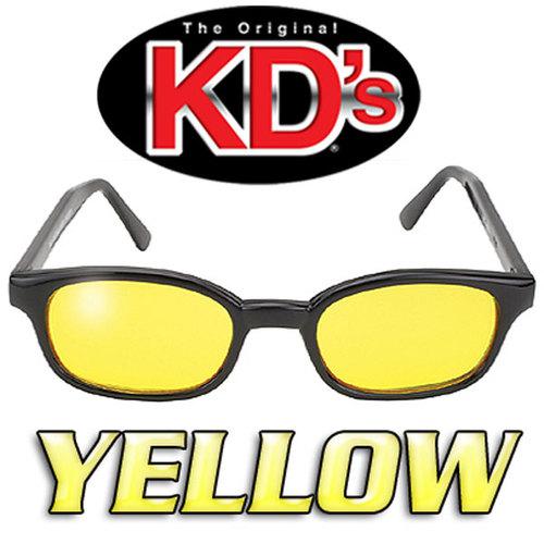 Yellow lenses sons of anarchy jax teller original kd's biker glasses sunglasses