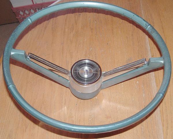 1966 galaxie steering wheel used oem  (4507)