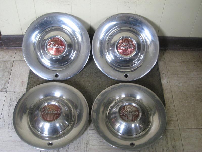 Buy 49 50 Pontiac HUB CAPS 15" Set of 4 Wheel Covers in Gardiner, New