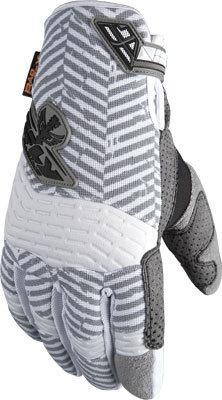 Fly racing switch snow-x gloves - 2012 - 7/white/grey x-small 363-39307
