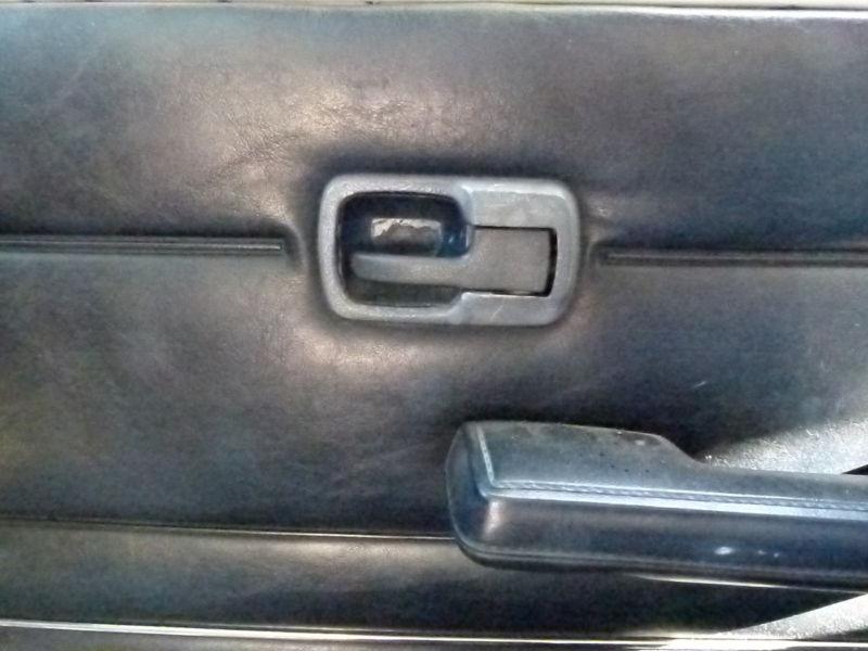 Vw mk1 rabbit jetta caddy inner door pulls l & r - blue volkswagen